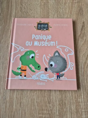 Livre Panique au musée la récré des animaux