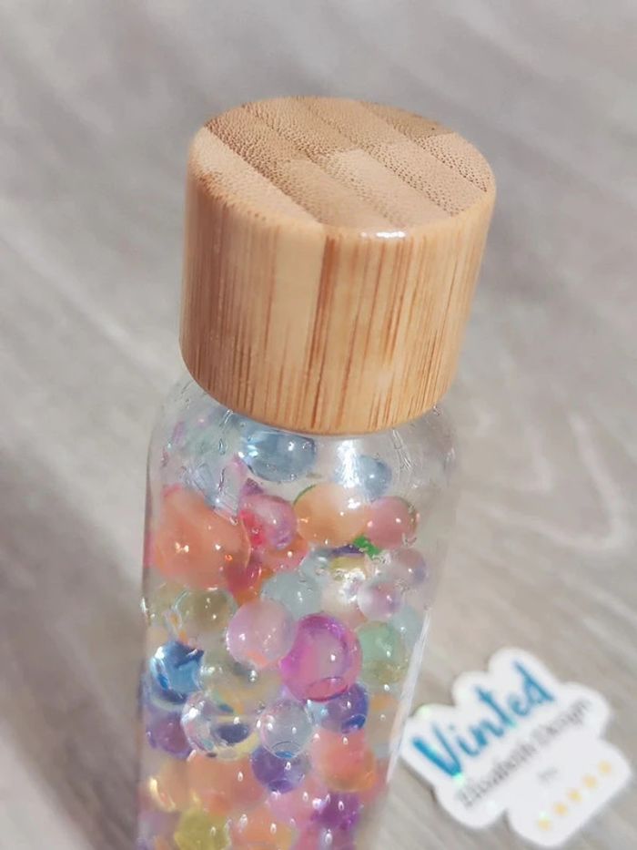 Bouteille sensorielle retour au calme billes d'eau - photo numéro 4
