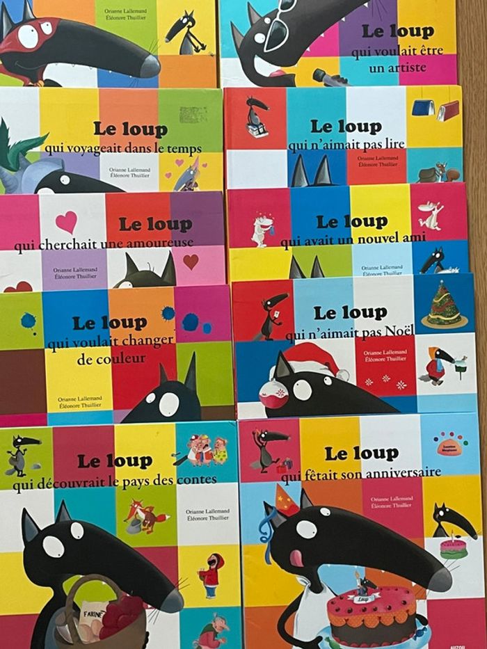 12 livres du loup Auzou qui - photo numéro 3