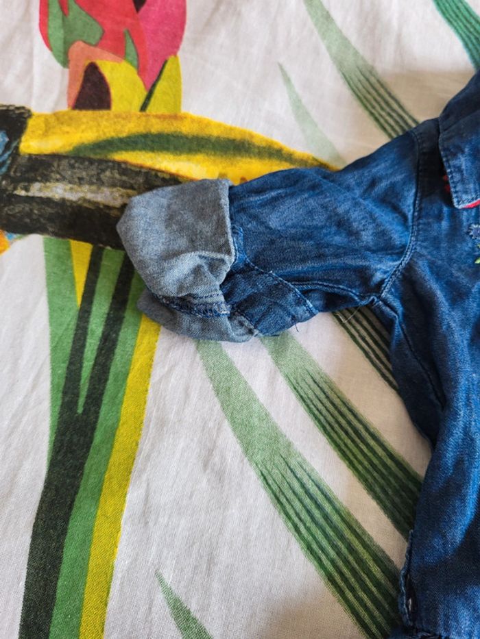 Robe jeans 6mois orchestra - photo numéro 5