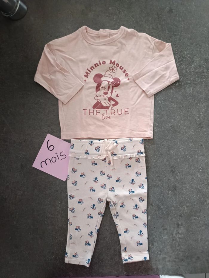 Ensemble Minnie 6 mois