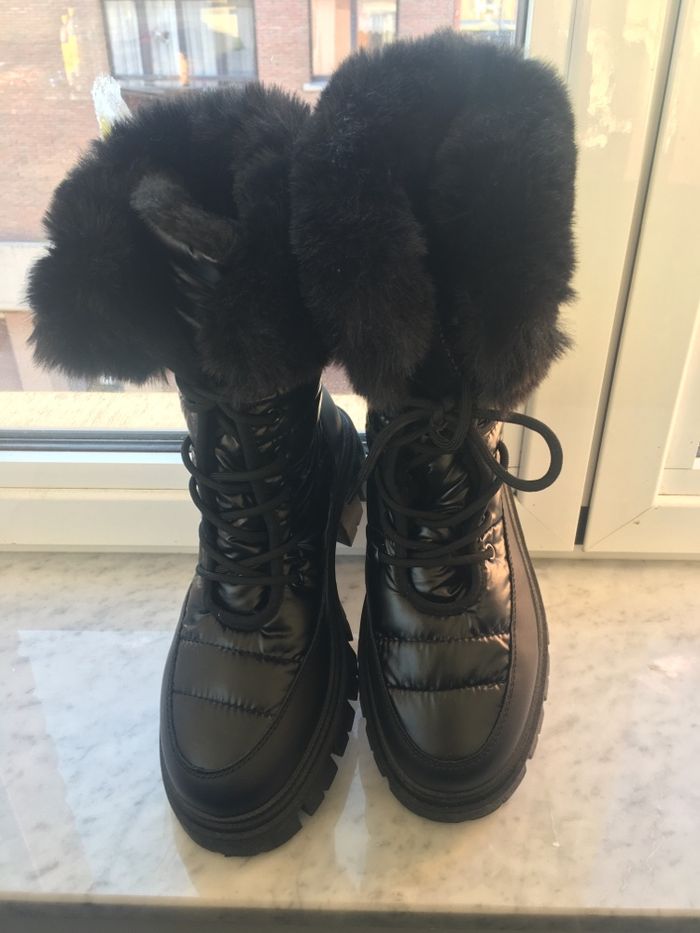 Bottines fourrées 39 noir - photo numéro 4