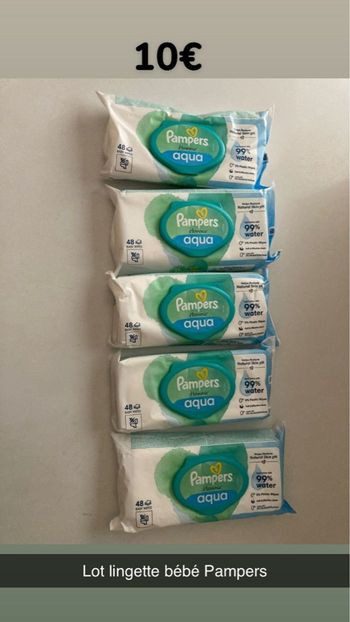 Lingette Pampers 