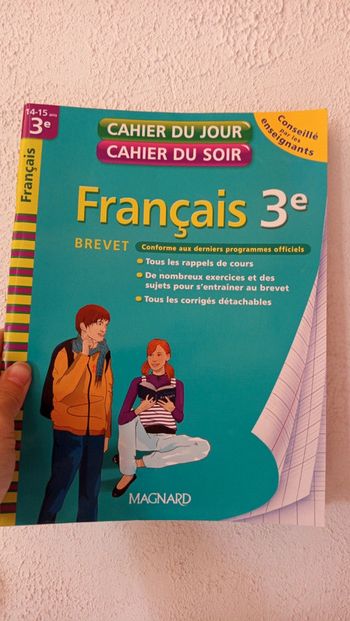 Cahier Brevet 🔸 Français 3eme