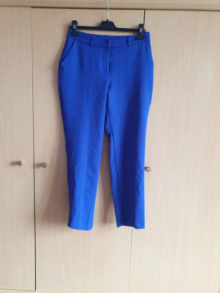 pantalon kiabi bleu 36