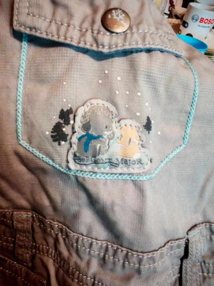 Salopette chaude garçon taille 18 mois Sergent Major - photo numéro 3