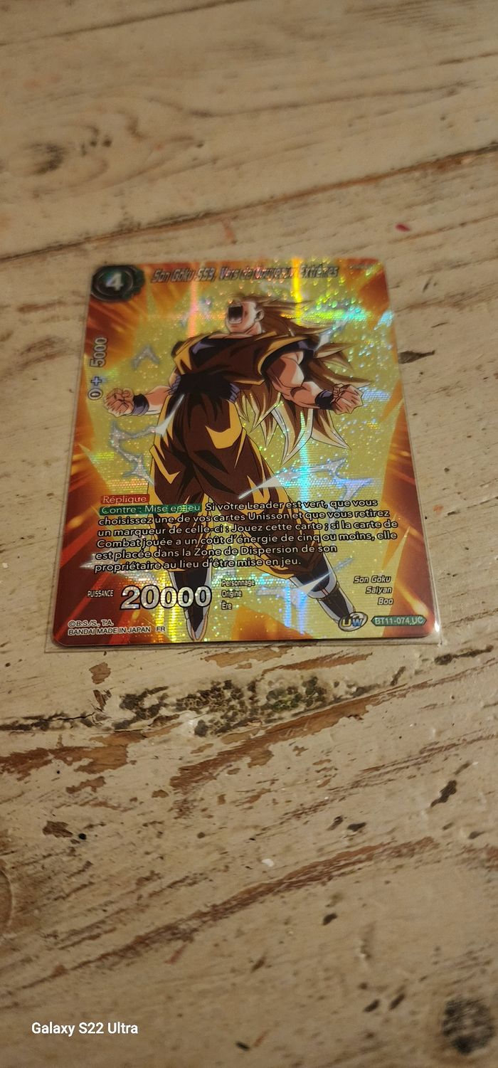 Carte dragon ball super card game - photo numéro 2