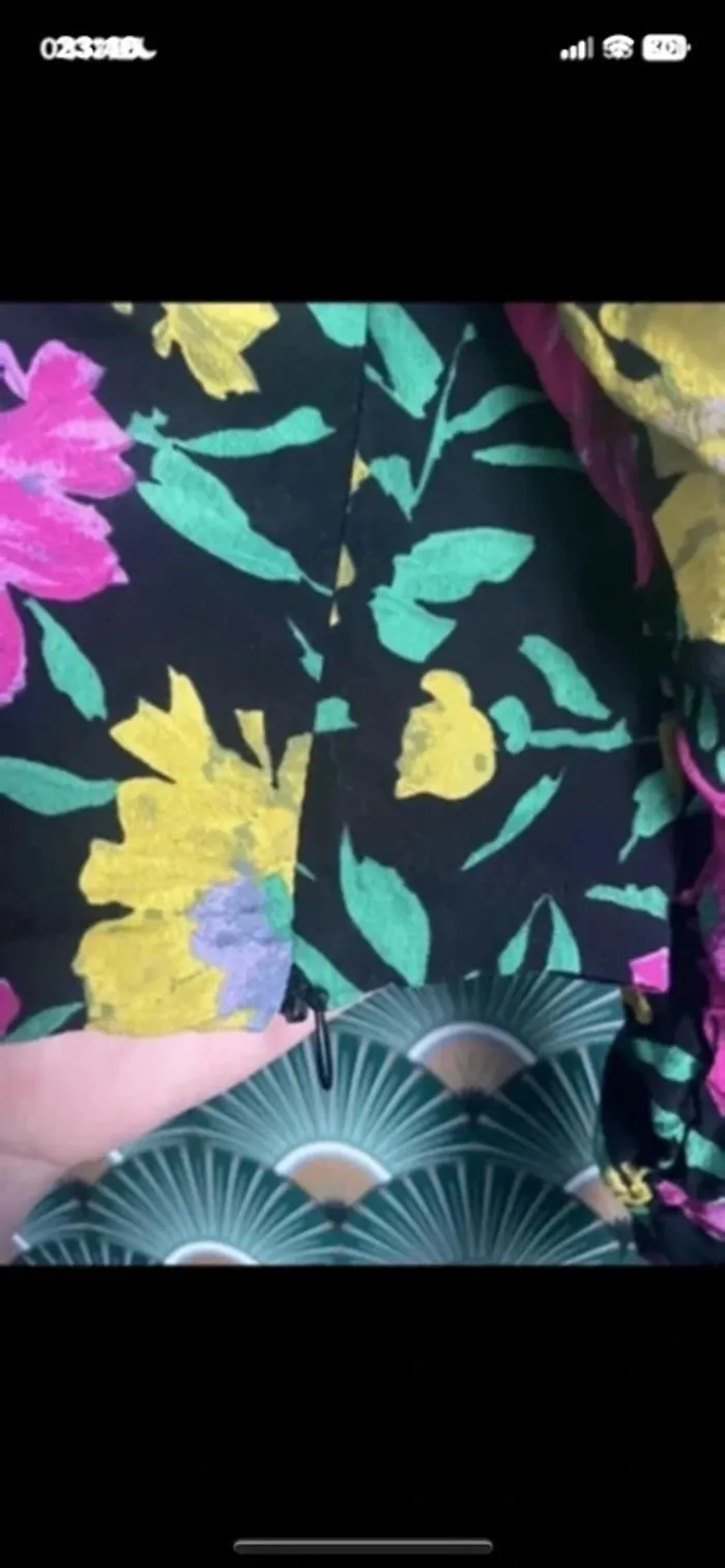 Blouse, style corset Zara Multi couleur - photo numéro 5