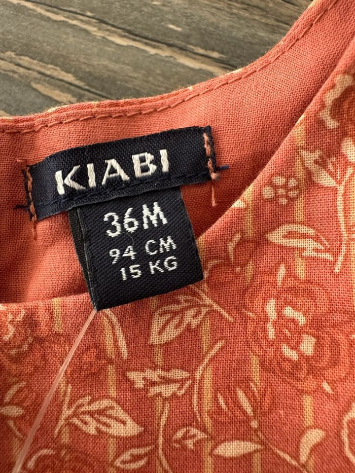 Petite blouse d été fille 36 mois Kiabi neuve avec étiquette - photo numéro 4