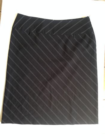 jupe mi-saison longueur genou