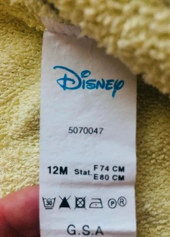 Peignoir vert et rose fille Disney - photo numéro 7