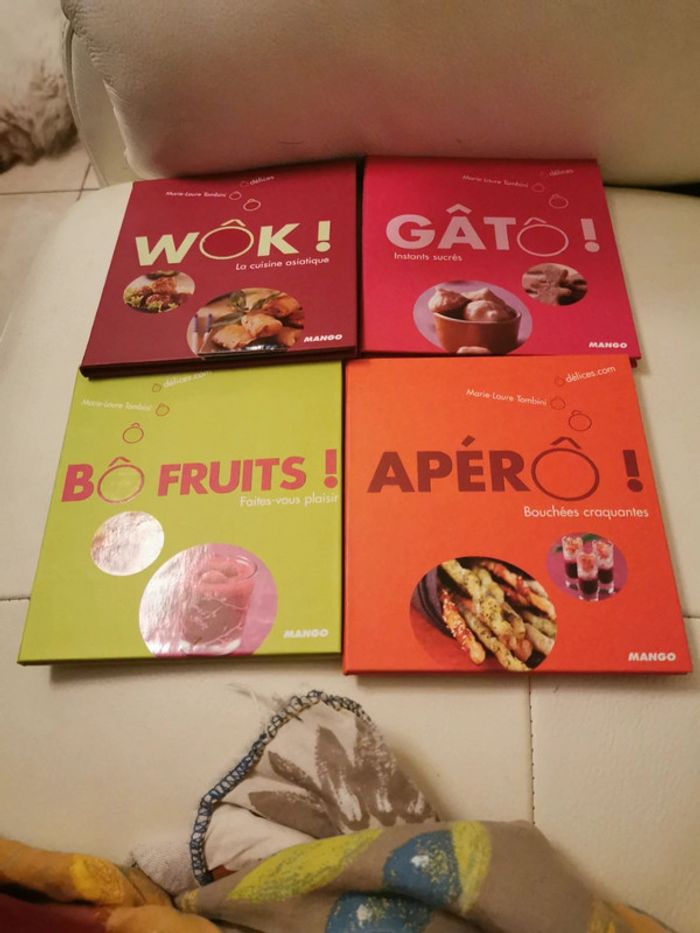 Lot de 8 livres de recettes 120 au total joliment présentés - photo numéro 6