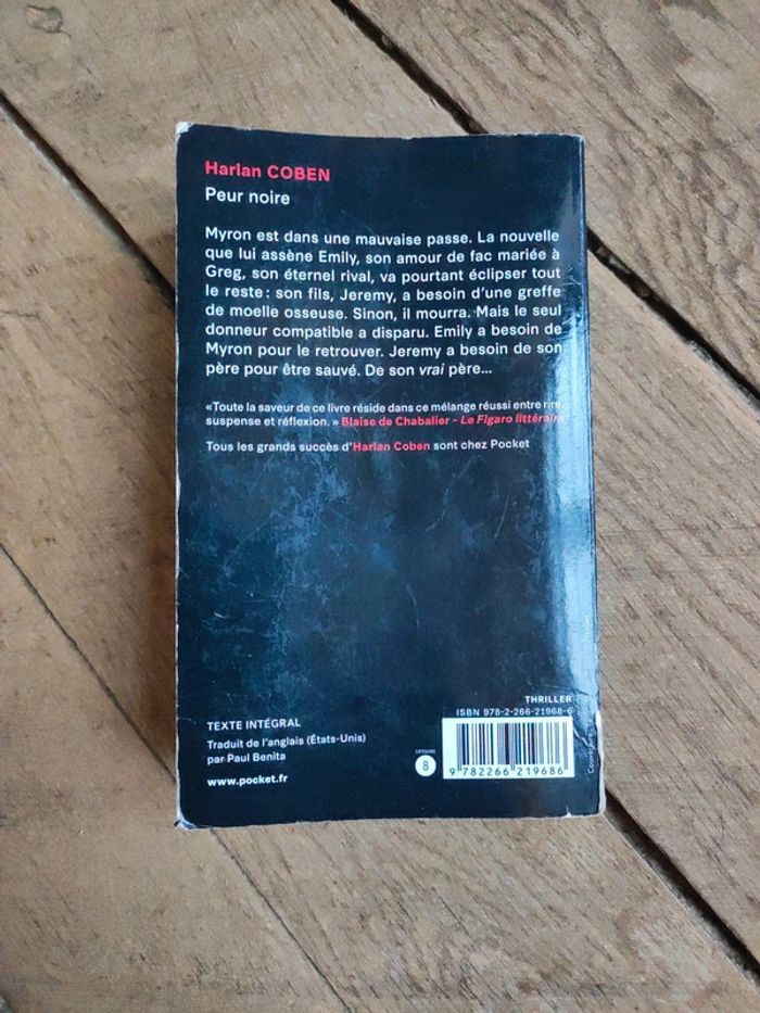 Peur Noire, d'Harlan Coben - photo numéro 2