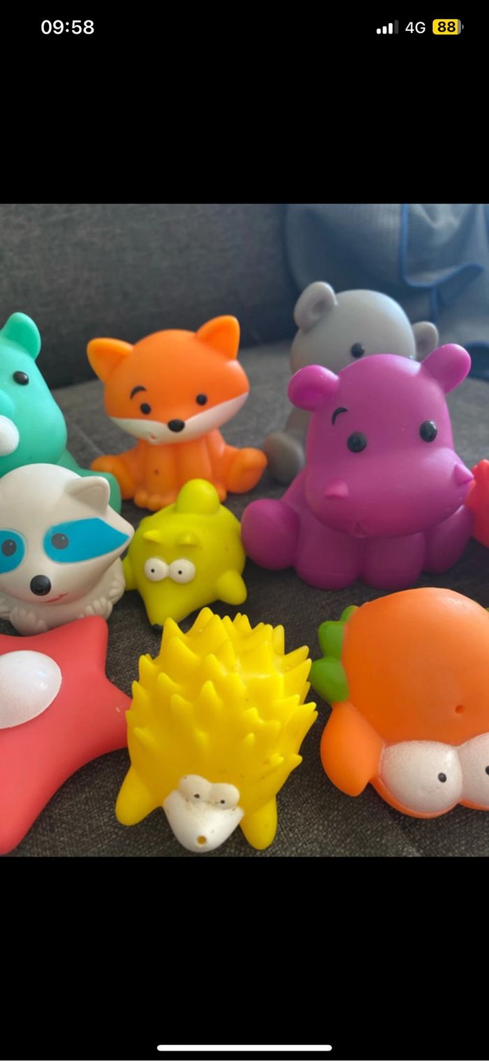 Lot jouets pour le bain animaux - photo numéro 3