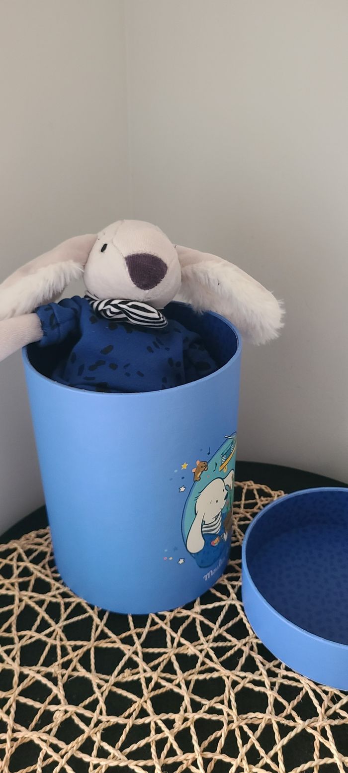 Moulin Roty Chien Pilou Bleu - Puce & Pilou - photo numéro 3