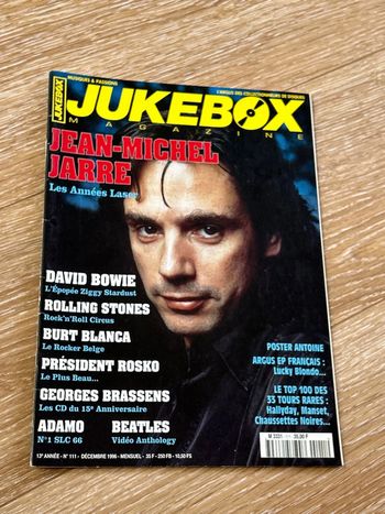 Revue magazine jukebox - 111 - décembre 1996
