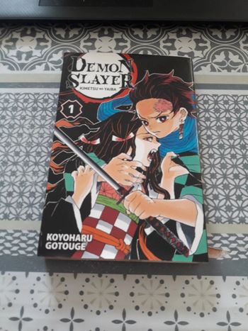 Manga - Demon Slayer tome 1