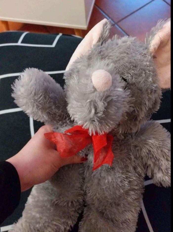 Doudou élephant tout  doux - photo numéro 3