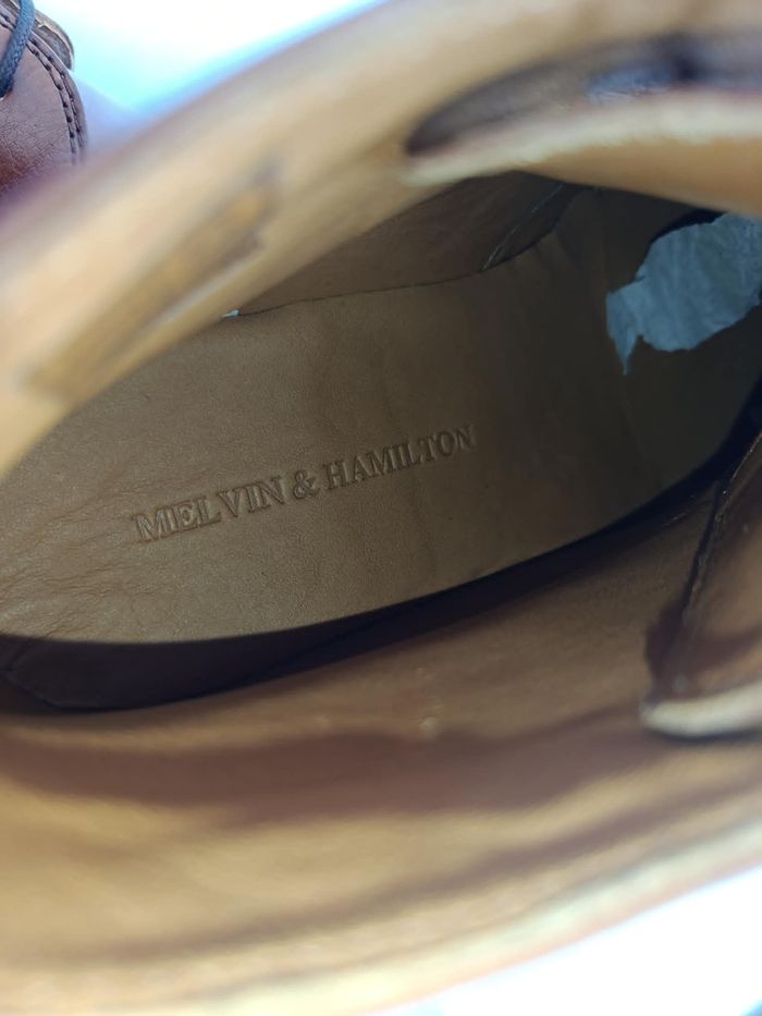 Bottines Chelsea Melvin & Hamilton Jeff 7 - Cuir de Qualité Supérieure. P41 - photo numéro 6