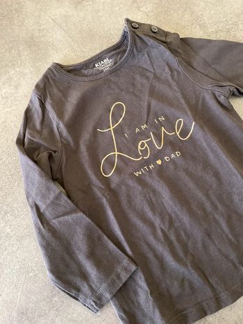 Tshirt manches longues Kiabi 24 mois