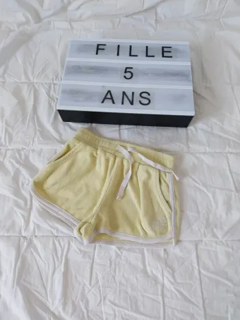 Short fille 5 ans