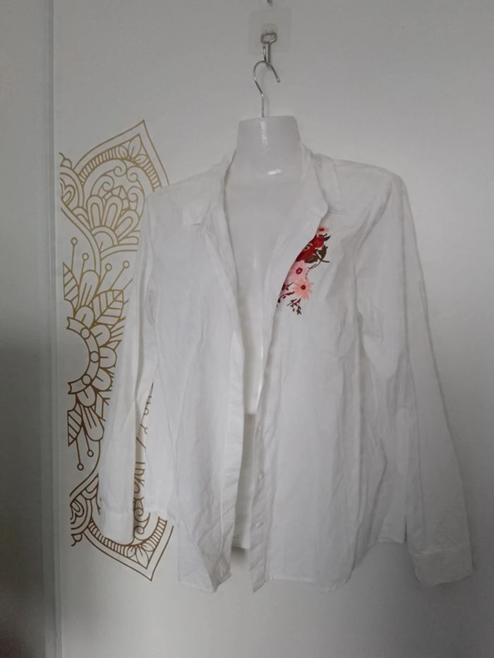 Chemise en coton taille 38 Etam