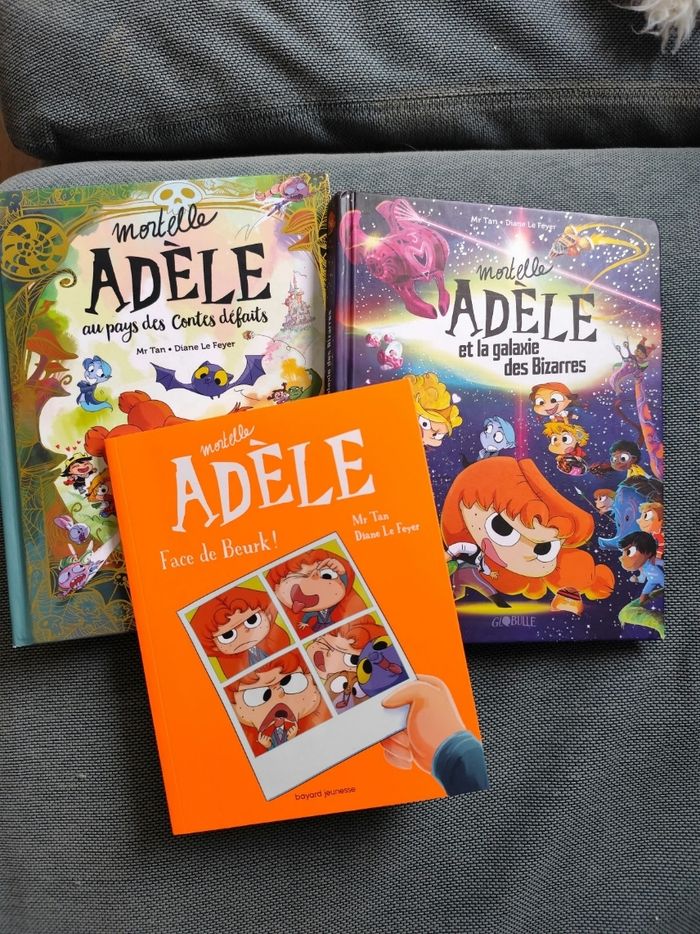 Lot 3 livres Mortelle adèle
