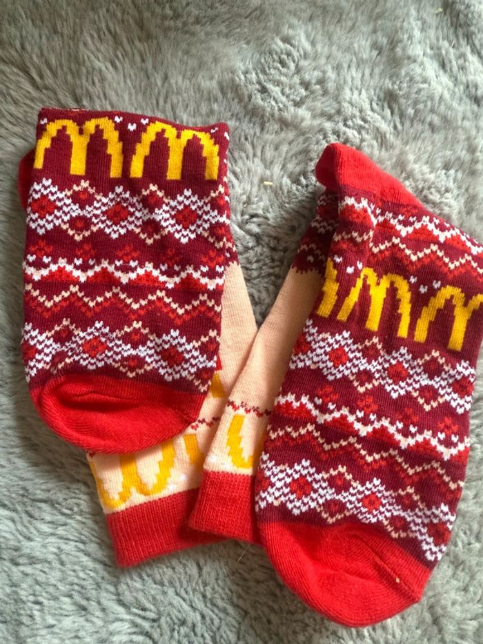 Chaussettes mcdo - photo numéro 3