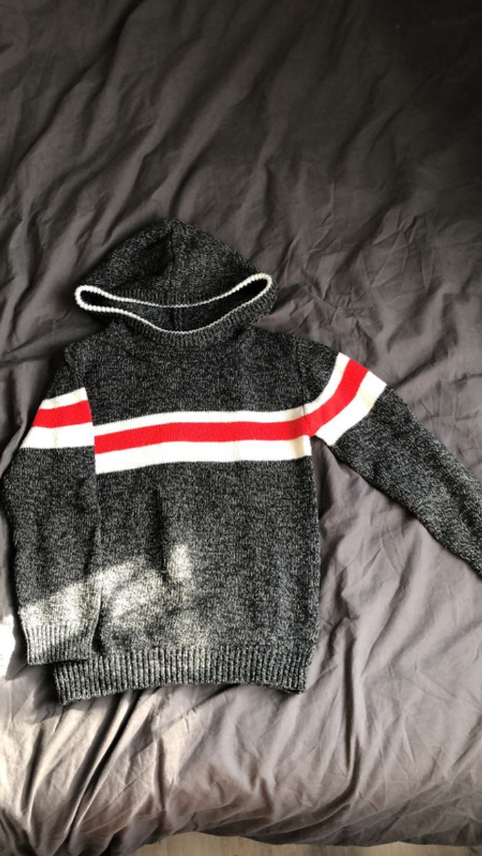 Pull à capuche