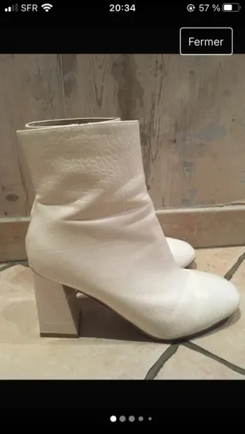 Magnifique paire de bottines de la boutique Boohoo en 39