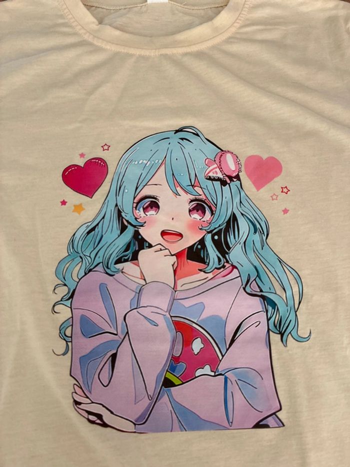Tee-shirt manga 14 ans - photo numéro 2
