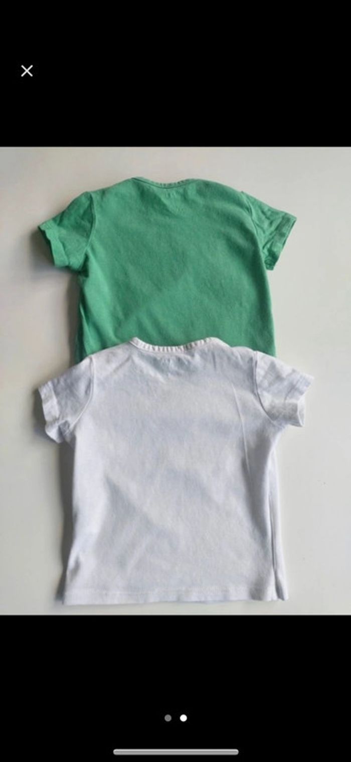 Lot de 2 tee-shirt Kiabi taille 6 mois - photo numéro 2