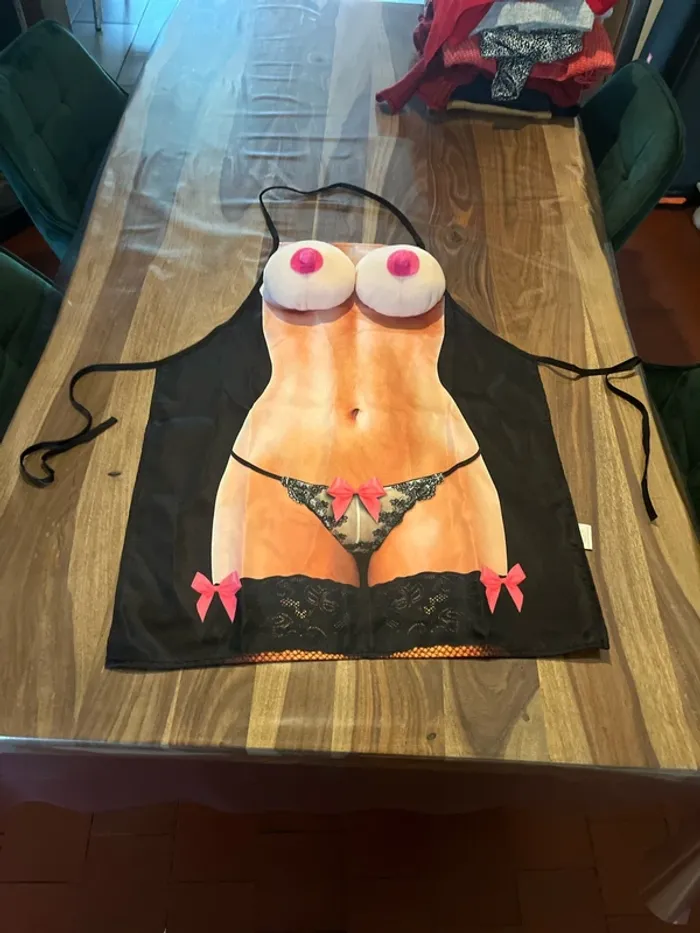 tablier humoristique