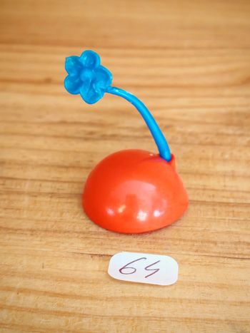 Playmobil cirque 3477 clown chapeau rouge fleur bleue