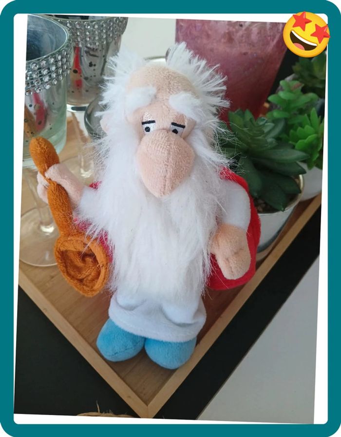 Péluche doudou Panoramix Asterix🌿🎁