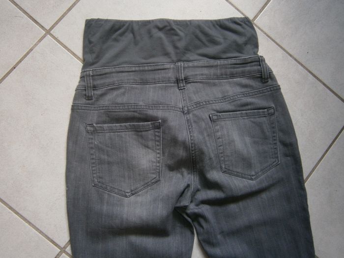 Jeans de maternité gris VERT BAUDET Taille 38 - photo numéro 6