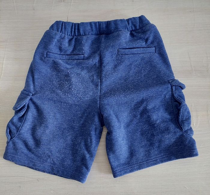 Short bleu marine garçon 8ans - photo numéro 3