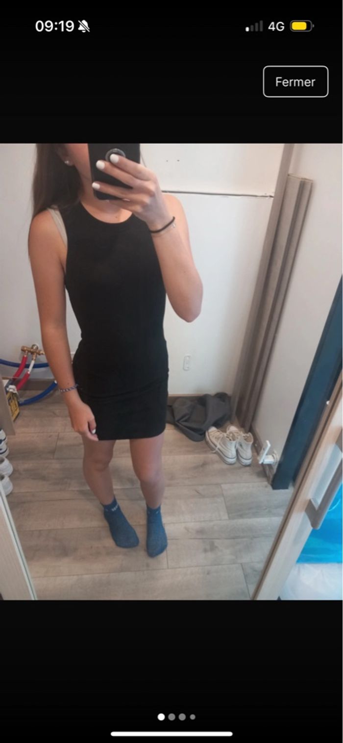 robe noir femme