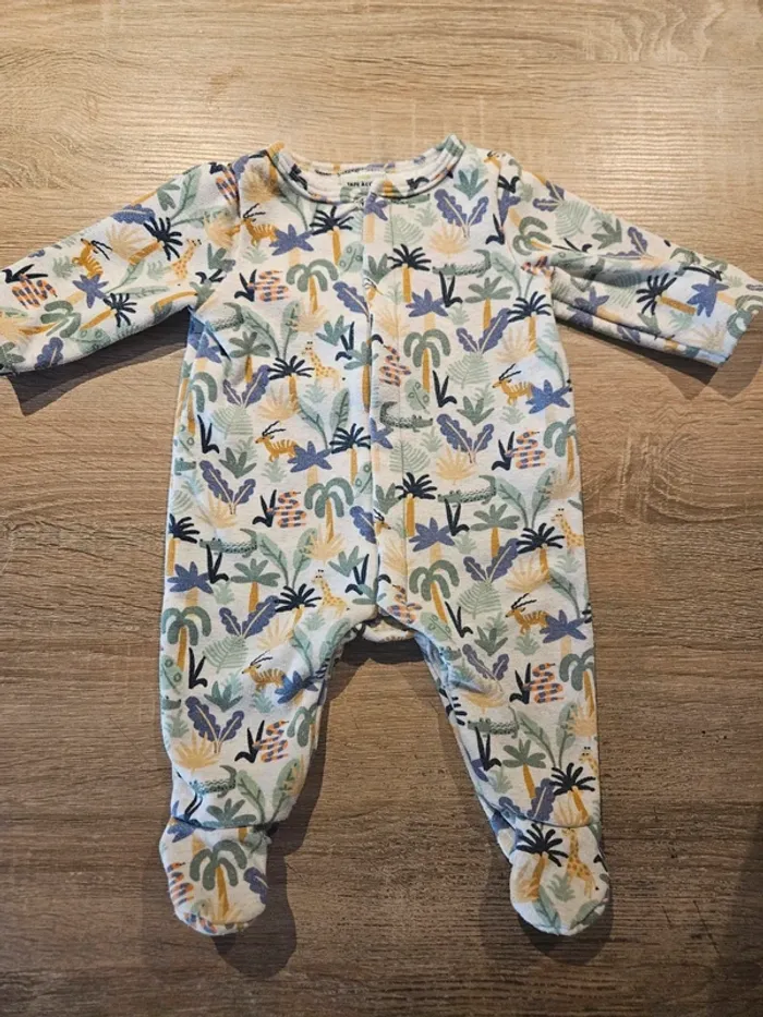 Pyjama savane taille 3 mois 🌸