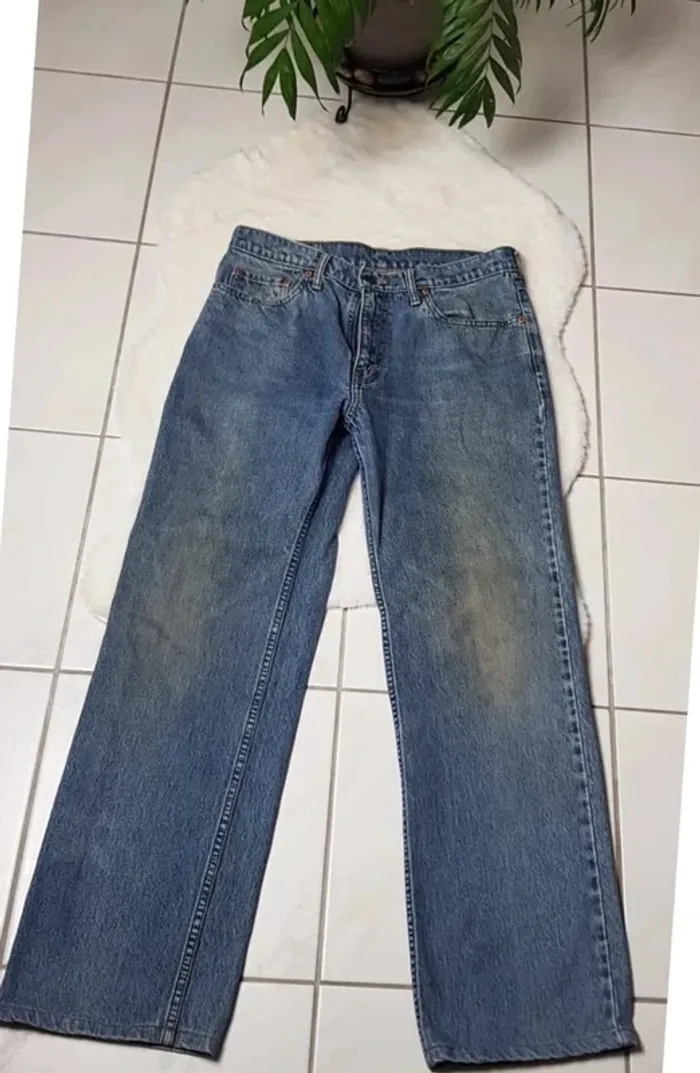 Jean Levi's 505 Vintage Bleu - photo numéro 2