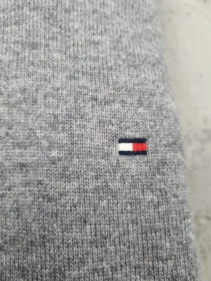 Sweat à capuche Tommy Hilfiger gris clair XXL Hommes (mesures en photos) - photo numéro 5