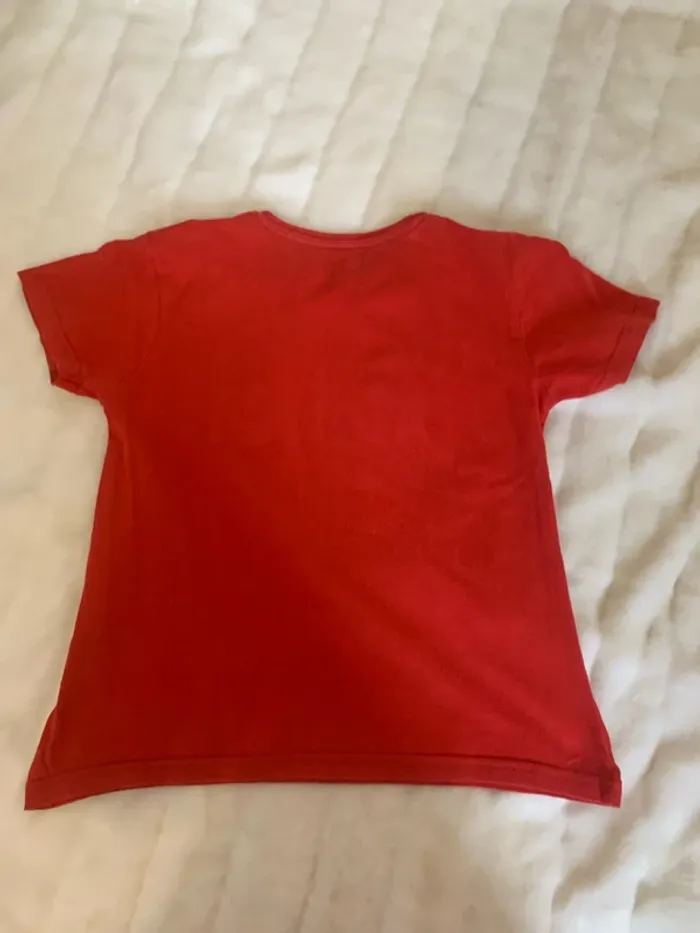 Tee shirt rouge - photo numéro 3