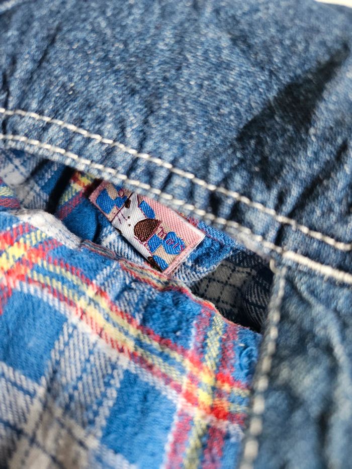 Salopette en jean fille 6 mois DPAM u22 - photo numéro 7