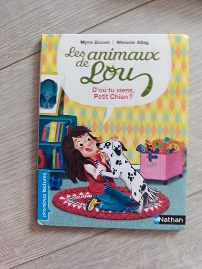 Livre Nathan les animaux de Lou