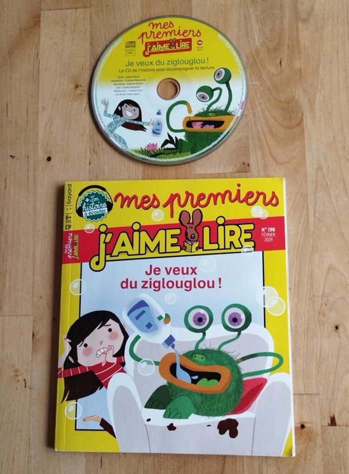 Magazine Mes premiers J'aime lire - Je veux du Ziglouglou