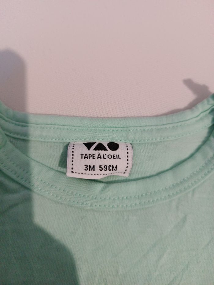 T shirt menthe - photo numéro 2