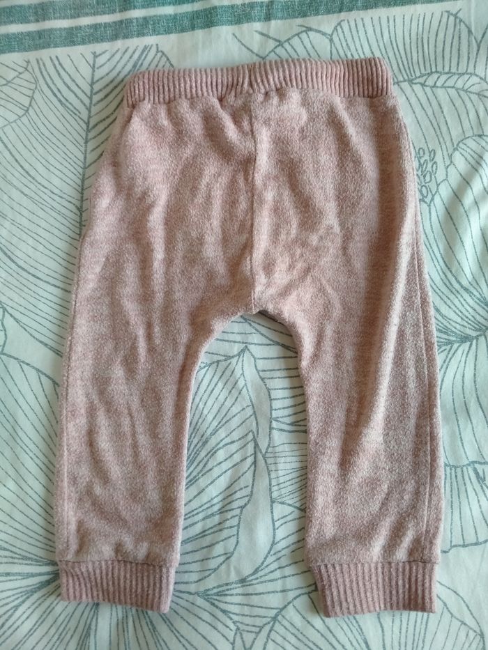 Pantalon rose coton Kiabi 18 mois - photo numéro 3