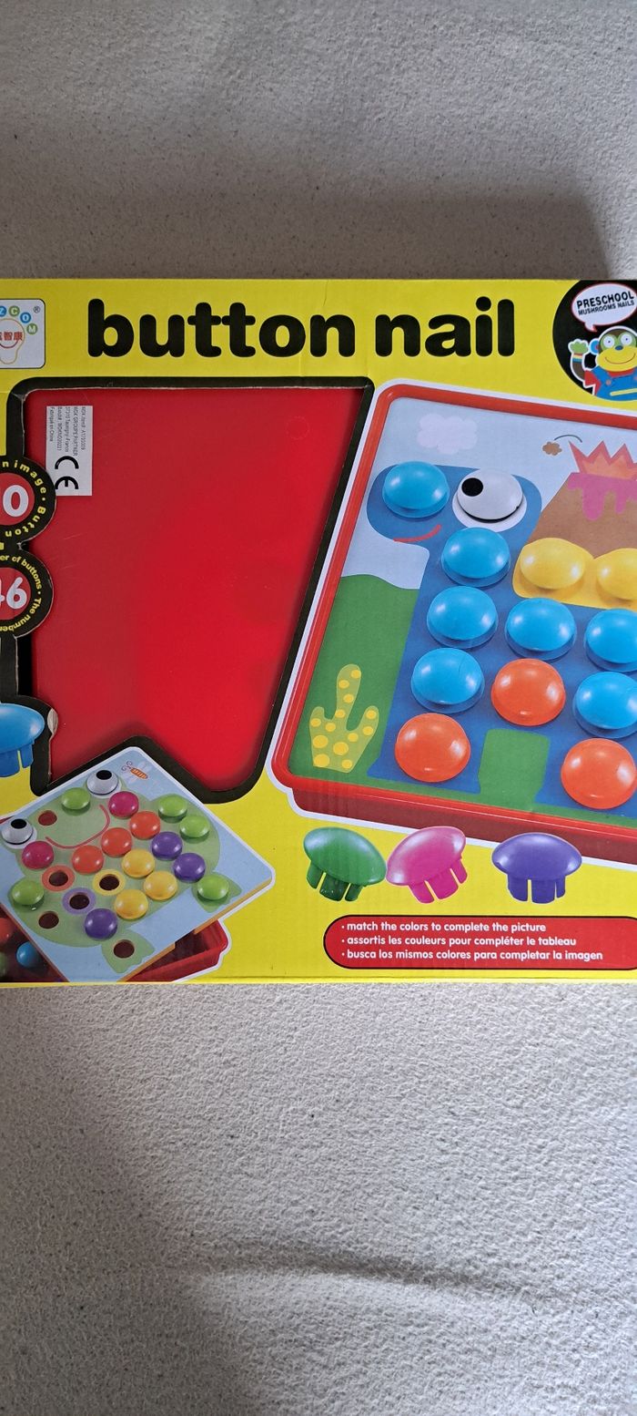 Jeu éducatif "Button Nail" - photo numéro 2