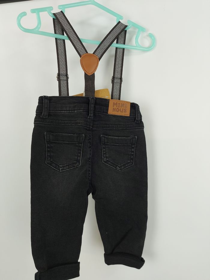 Jeans bretelles tao - photo numéro 2