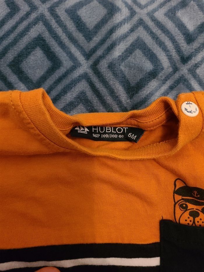 T-shirt hoblot 6mois - photo numéro 2
